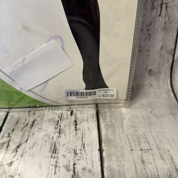 Spirit Halloween Black Superskins Halloween Costume Size XL 12-14 - Picture 4 of 6